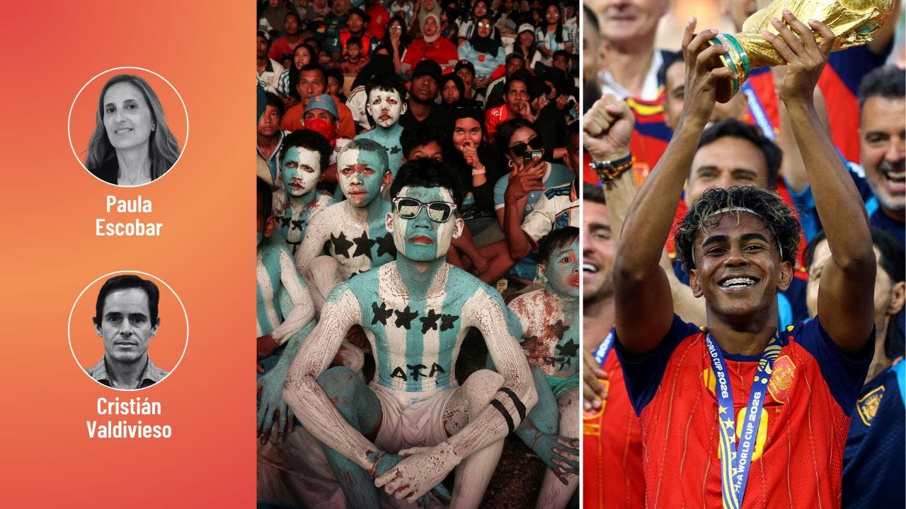 Escobar y Valdivieso por la migración en la Copa del Mundo y compartir en una sociedad fragmentada