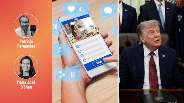 Fernández y O’Shea por una eventual intervención de EE. UU. en América Latina y las funas a los influencers