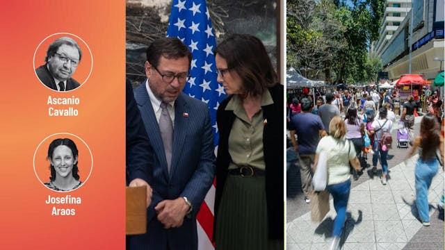 Cavallo y Araos por el pesimismo cuando Chile piensa en su futuro y las declaraciones cruzadas del gabinete por los aranceles