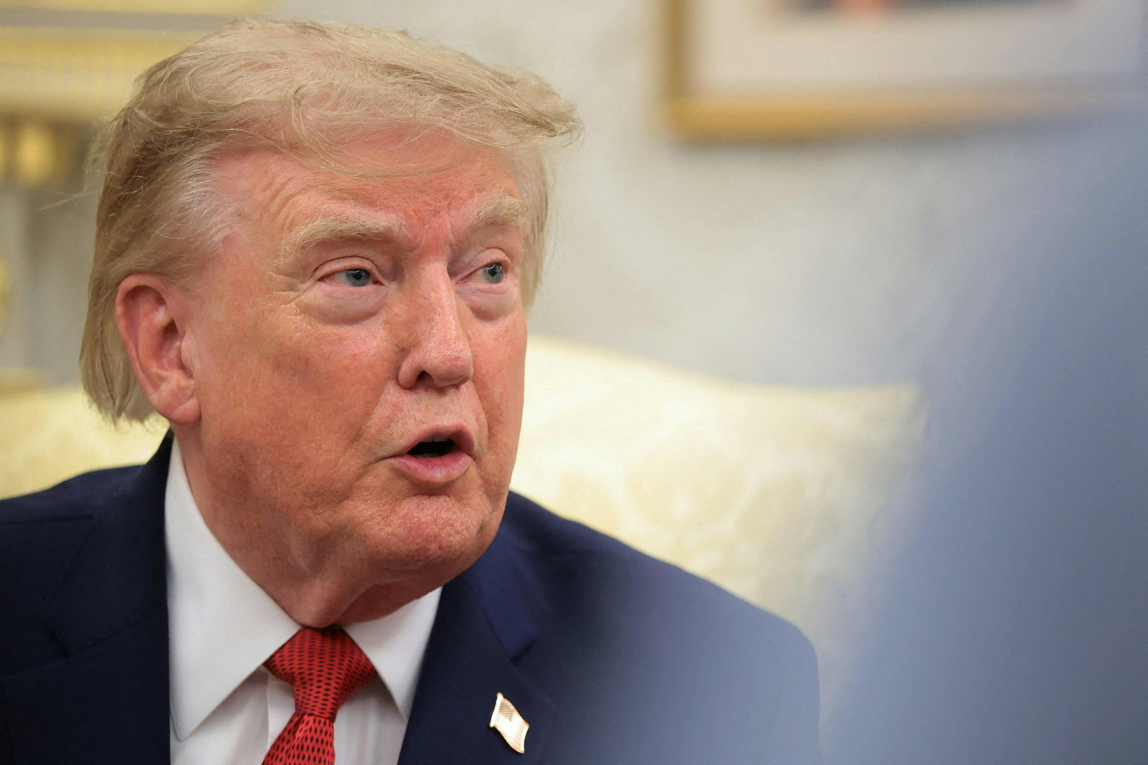 Trump dice que no hay negociaciones ni conversaciones en curso ni programadas con Irán
