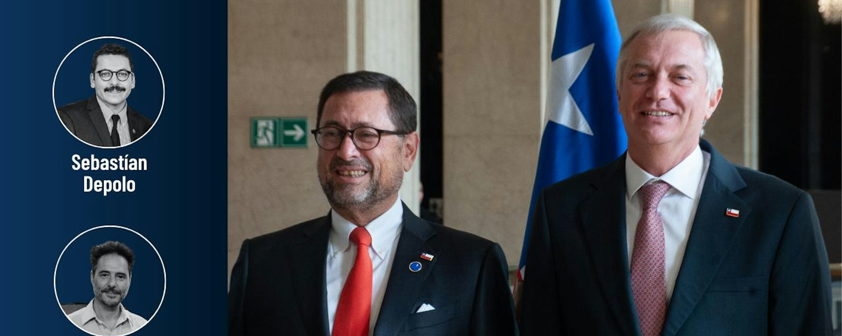 Hernán Larraín y Sebastían Depolo sobre la reforma de seguridad y la descoordinación del Gobierno