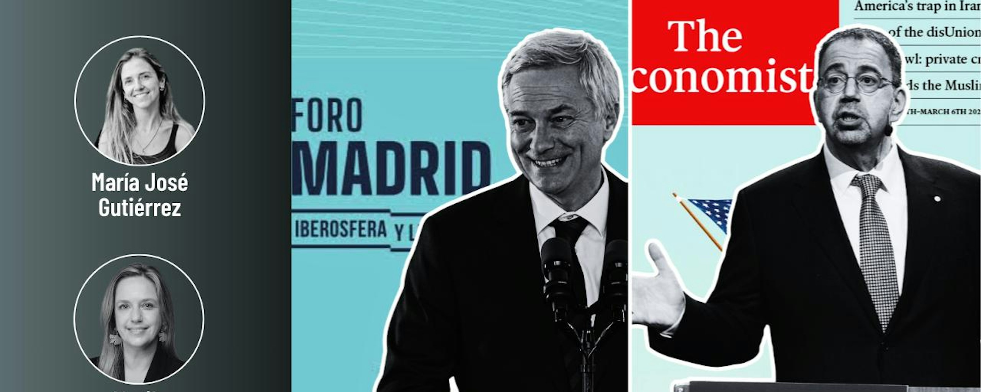 La participación del Pdte. Kast en el Foro de Madrid y la pugna entre The Economist y el premio Nobel Daron Acemoglu