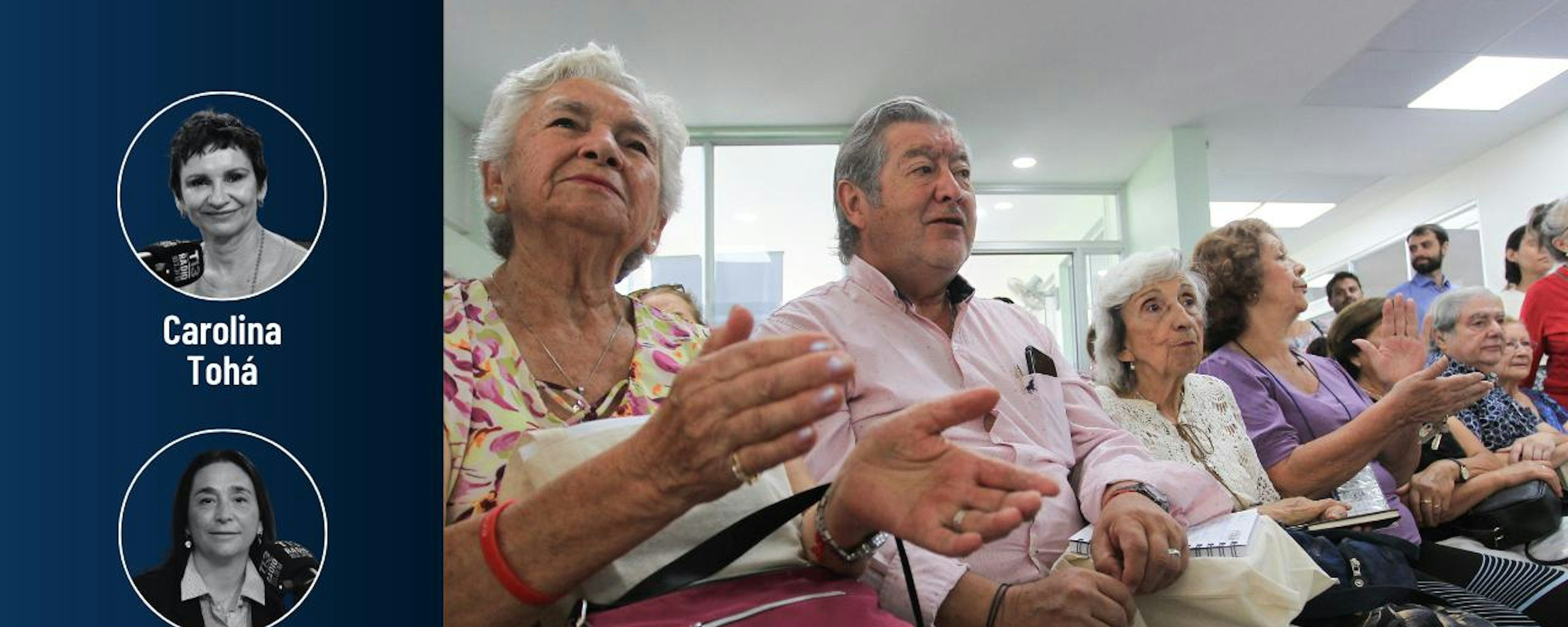 María José Naudon y Carolina Tohá sobre las políticas de cuidado que abordan el cambio demográfico
