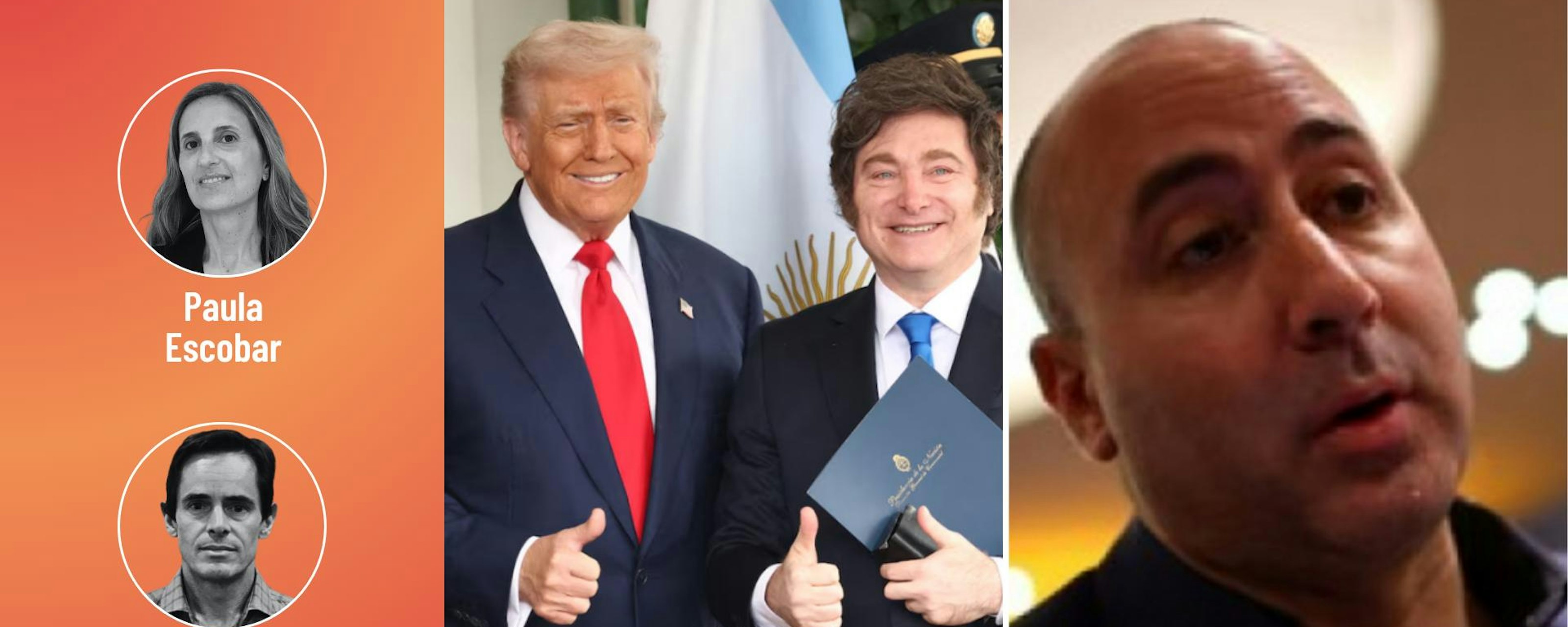 Escobar y Valdivieso por lo que sabemos de las granjas de bots y la imagen debilitada de Trump entre los chilenos