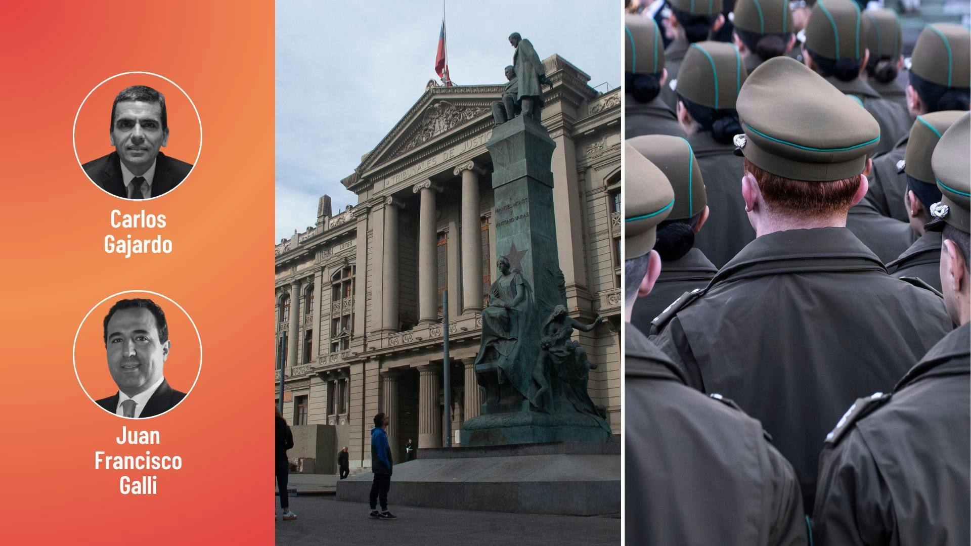 Gajardo y Galli por el proyecto para fortalecer a Carabineros y la percepción negativa de la ciudadanía sobre el sistema de justicia