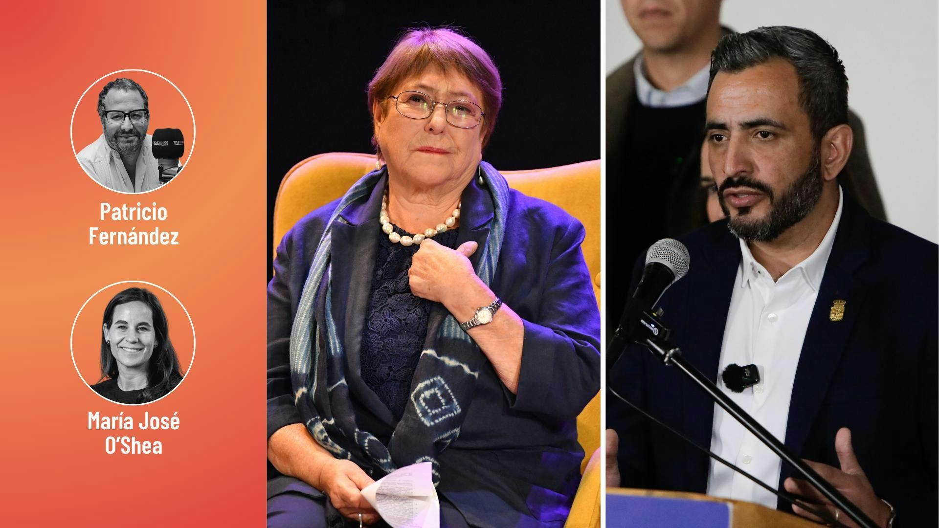 Fernández y O’Shea por el perfil del alcalde White y la carrera de Bachelet a la ONU