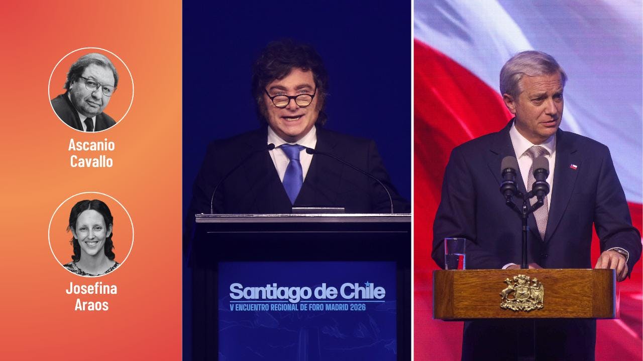 Cavallo y Araos sobre el paso de Milei en Chile y la evaluación del gobierno de Kast a 4 años del triunfo del Rechazo