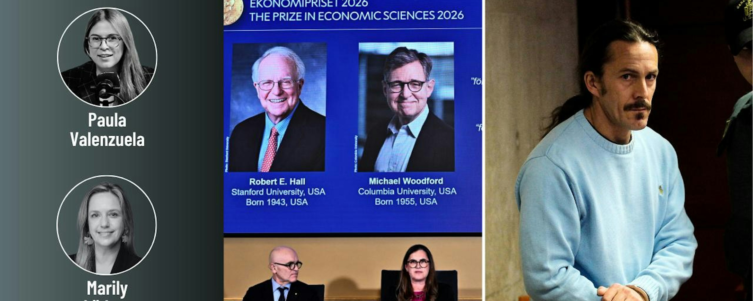 Los aportes de los nuevos premios Nobel de Economía y la muerte de Juan Aliste Vega que abre el debate por indultos