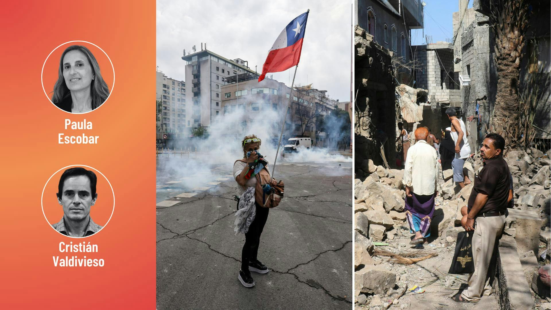Escobar y Valdivieso por cómo la guerra en Irán está redefiniendo Medio Oriente y a dónde se fue el malestar que tenía Chile el 2019
