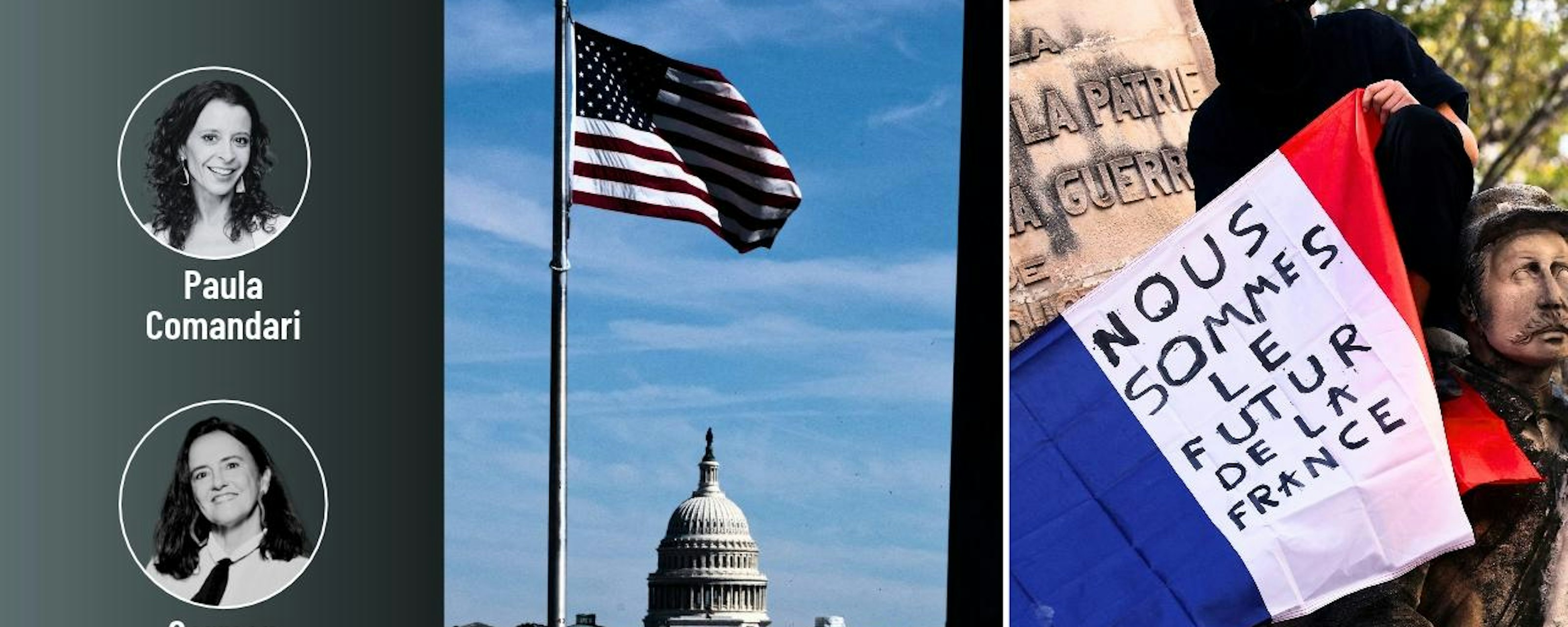 Las claves de las midterms en EE.UU. y la ola de protestas en Francia