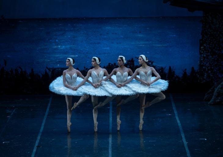 La magia y elegancia de "El lago de los cisnes"