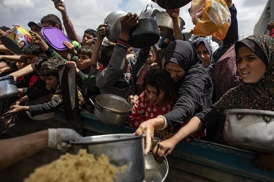 Gaza: más de 80 niños han muerto de hambre producto del bloqueo humanitario de Israel