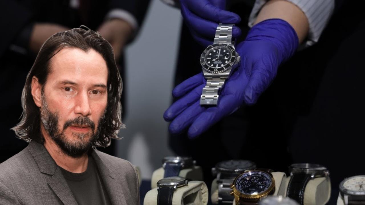 Fiscalía confirmó devolución de relojes robados a Keanu Reeves: Fueron encontrados en Santiago