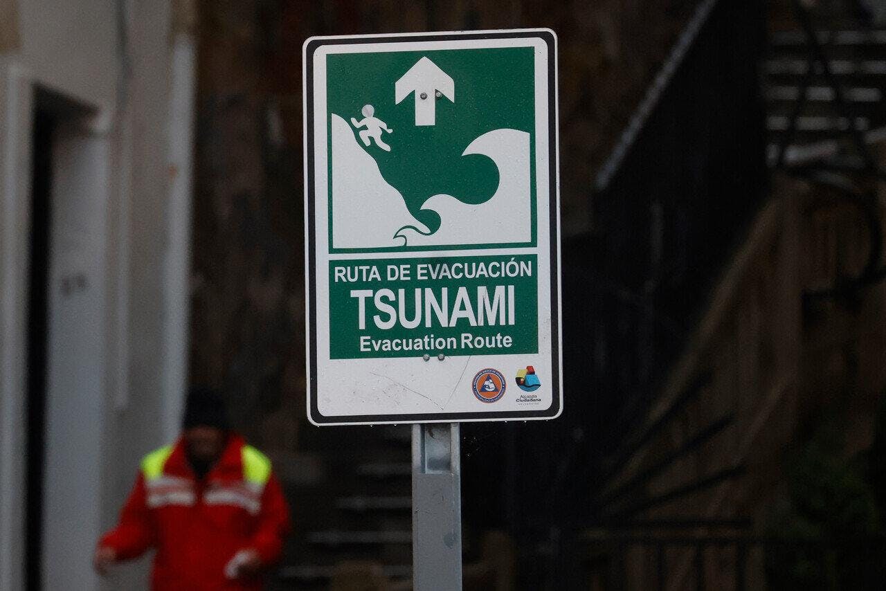 Alerta de tsunami en Chile: Los horarios estimados para la llegada de olas en las costas