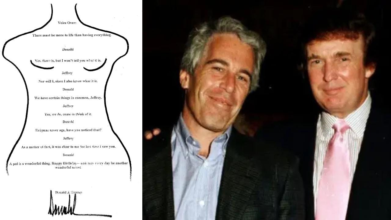 El Congreso de EE. UU. revela polémico dibujo vinculado a Trump en el caso Epstein