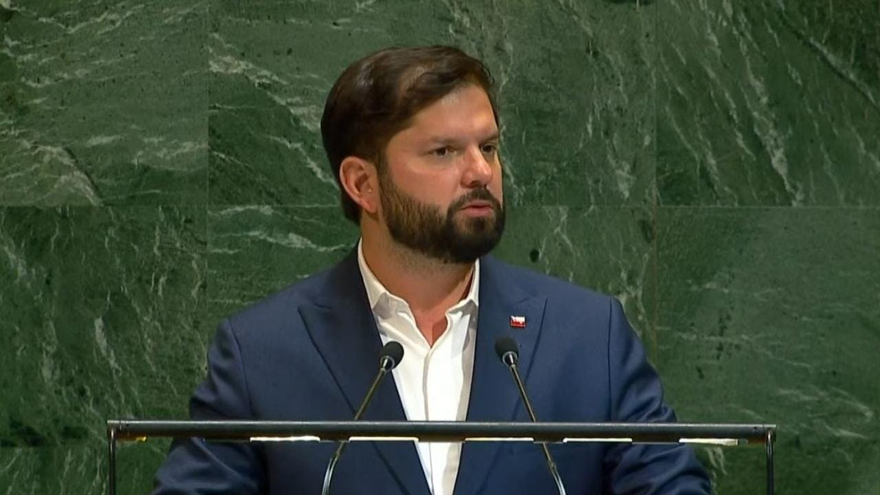 Boric cierra su etapa en la ONU con dura crítica a Israel y anuncia nominación de Bachelet a la Secretaría General
