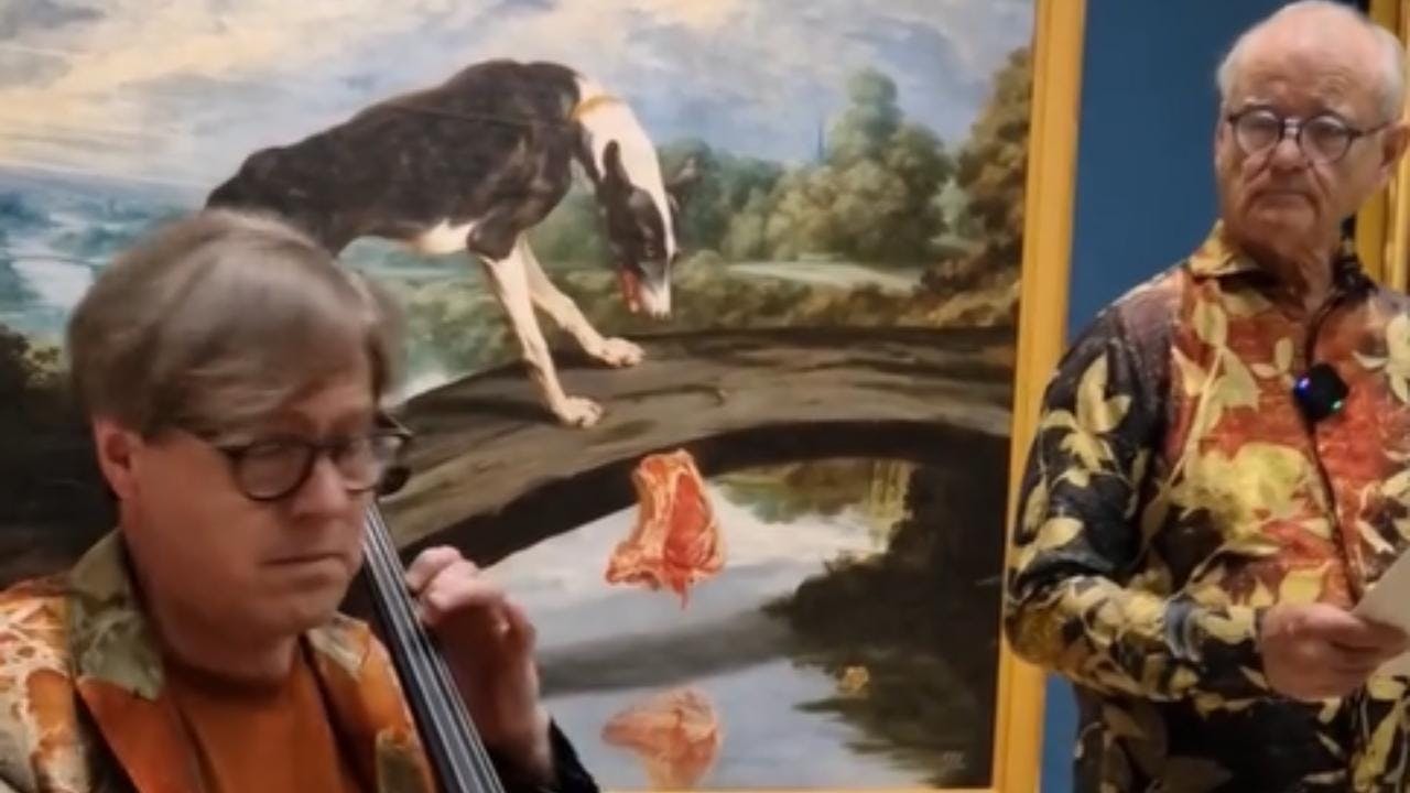 Bill Murray y Jan Vogler se unen para mostrar de manera inédita al Museo del Prado