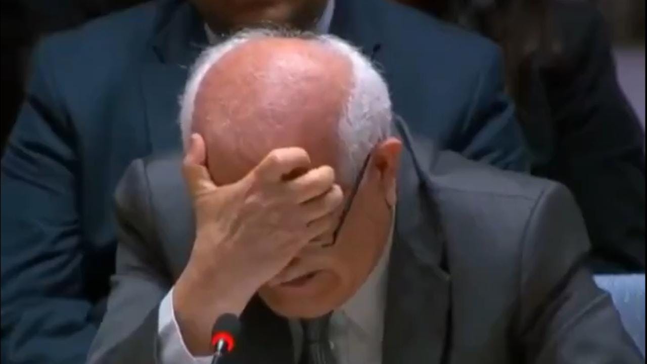¡Es insoportable!: Embajador de Palestina ante la ONU rompe en llanto en medio de discurso ante el Consejo de Seguridad