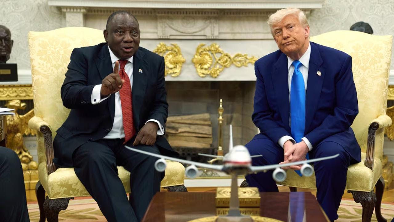 Donald Trump acusó “genocidio” a minoría blanca en Sudáfrica