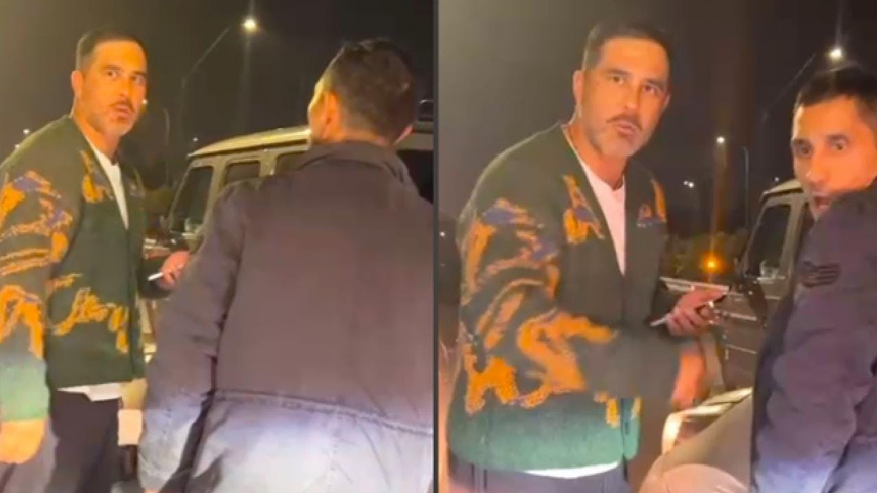 Claudio Bravo increpa a conductor que lo chocó: “Bájate del auto, estás alcoholizado”