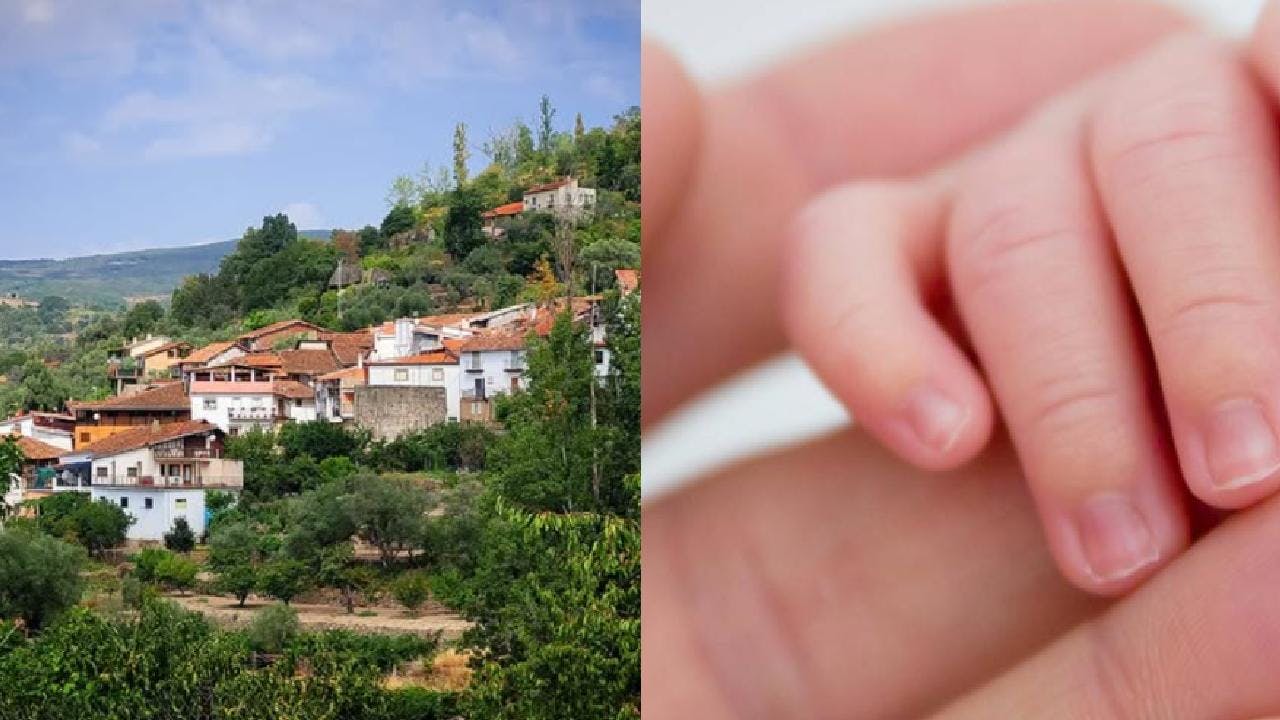 Primer nacimiento en 52 años conmueve a pueblo español: “Es algo histórico”
