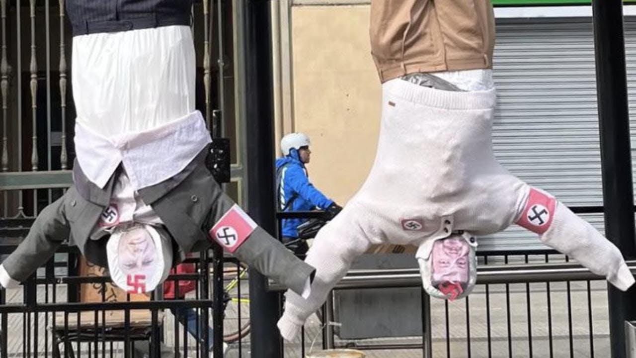 “Nunca más justificar ni amparar la violencia política”: Imagen difundida por JJ.CC de muñecos de Kast y Kaiser colgados de cabeza genera críticas desde oposición y el Gobierno