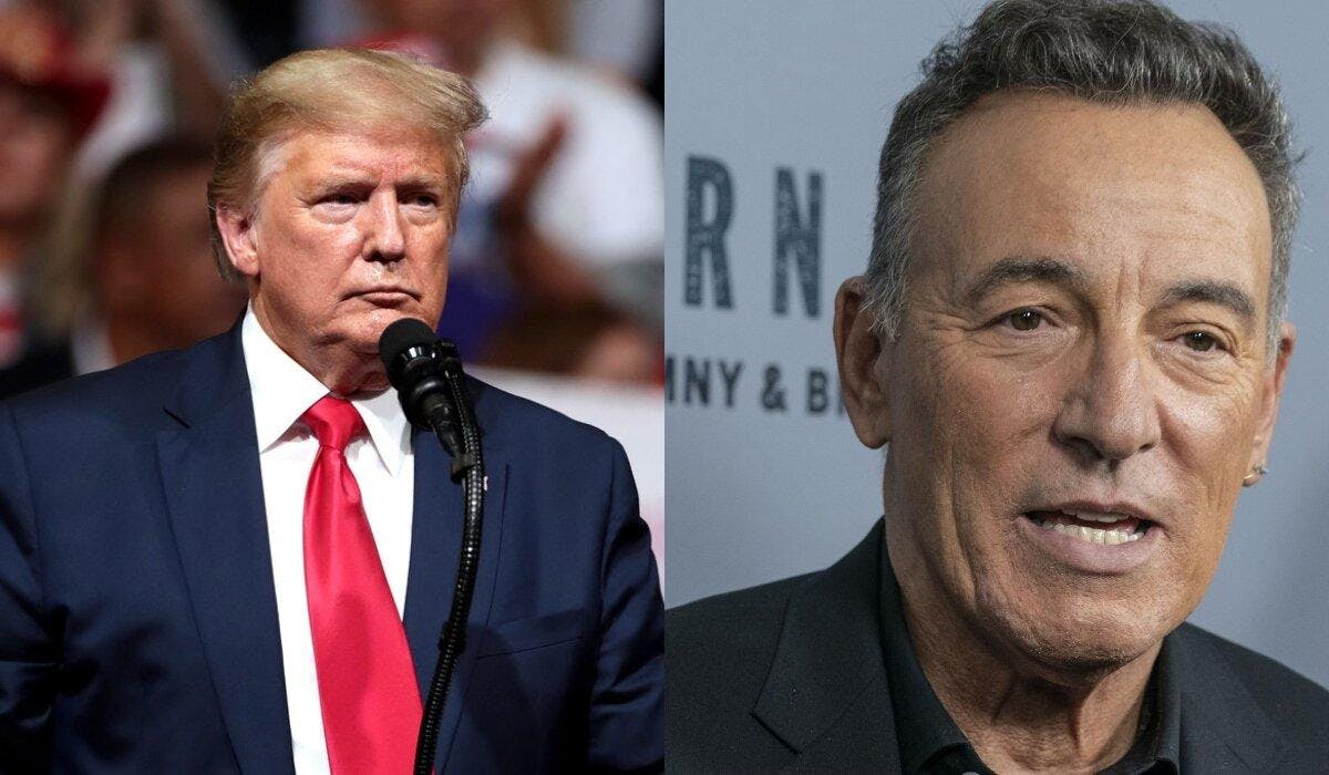 Donald Trump anunció que investigará a Bruce Springsteen y otros artistas que han hablado contra él