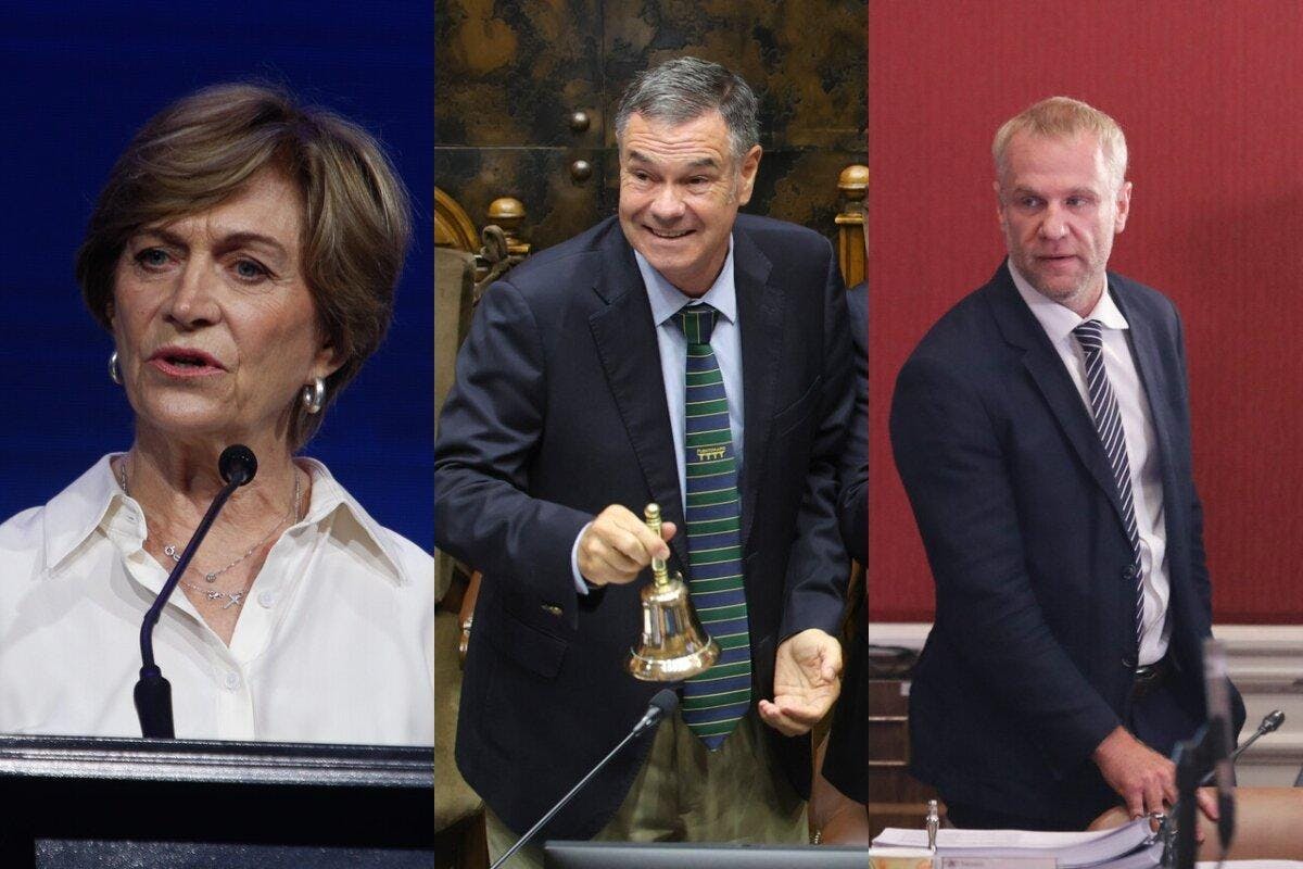 Evelyn Matthei intenta calmar las aguas frente a la disputa entre RN y Evópoli por presidencia del Senado: “Dejemos de hacer drama donde no lo hay”