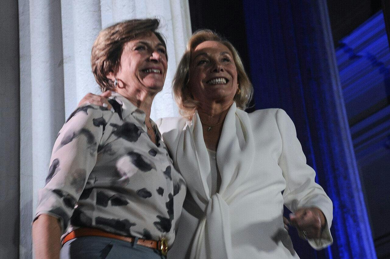 Cecilia Morel le entrega su apoyo a la candidatura presidencial de Evelyn Matthei: “Eres la esperanza de este país”
