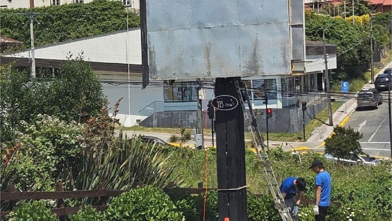 Puerto Varas pone fin a la publicidad en la vía pública