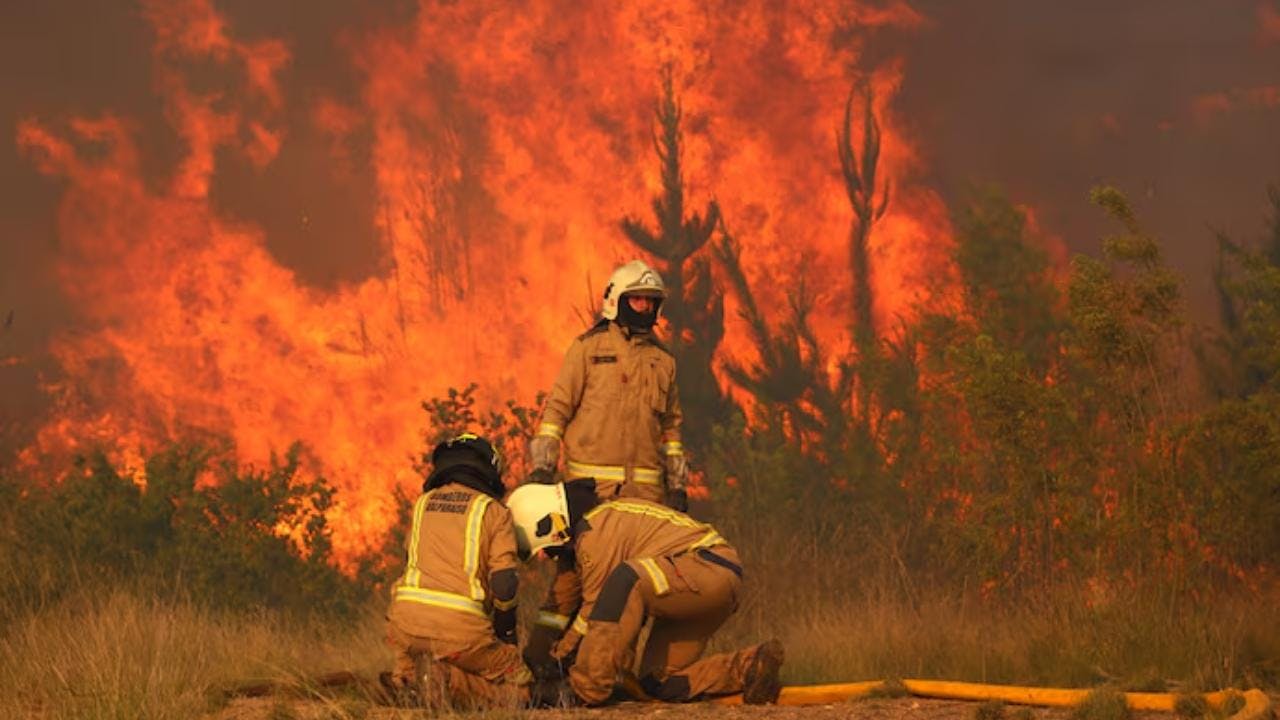 Actualización incendios Senapred