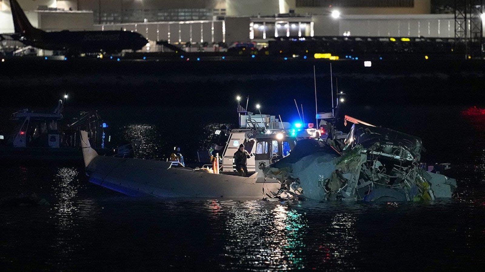 Lo que se sabe del choque entre un avión y un helicóptero en Whashington