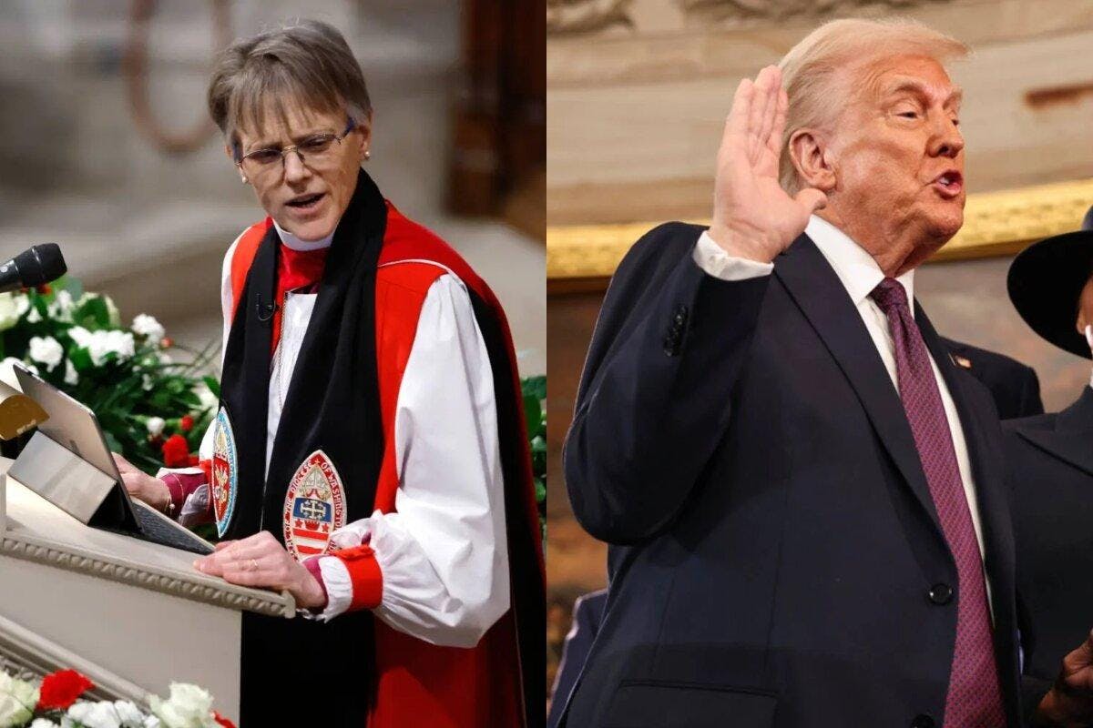 “Era de izquierda radical”: Trump responde duramente a obispa que le pidió “misericorida” por los inmigrantes