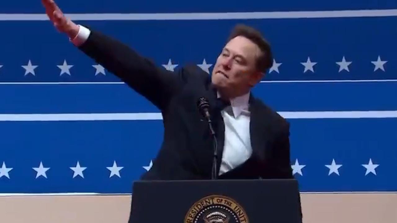 ¿Un saludo nazi?: los polémicos gestos de Elon Musk en la investidura de Trump