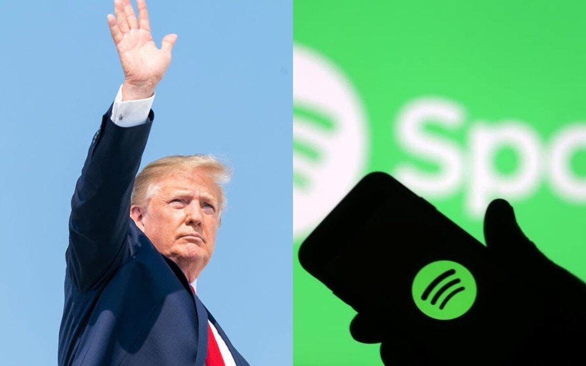 La abultada donación que hizo Spotify a la toma de poder de Donald Trump