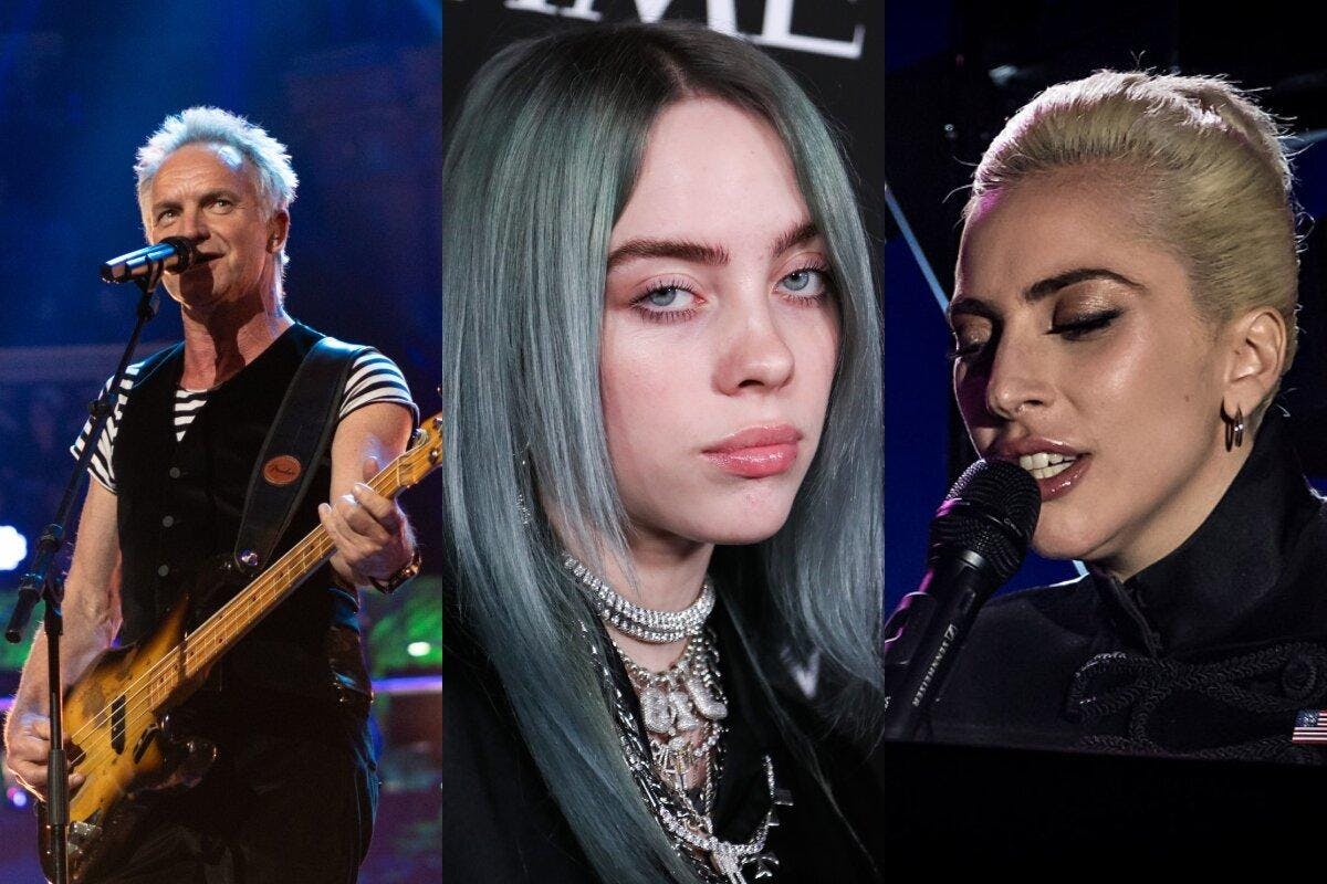 Sting, Lady Gaga y Billie Eilish: Los artistas que serán parte del concierto a beneficio para los damnificados por los incendios en Los Angeles