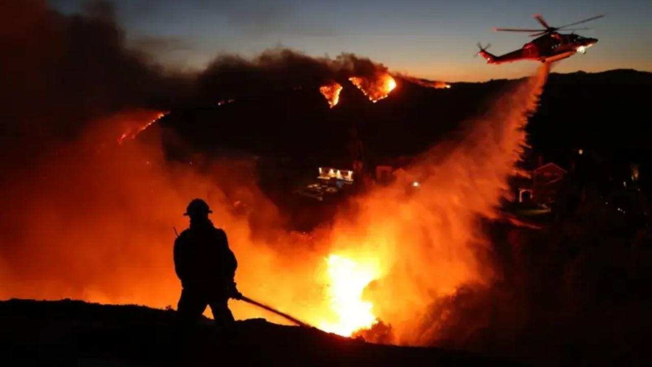 Incendios en Los Ángeles dejan impactantes imágenes tras el paso del fuego