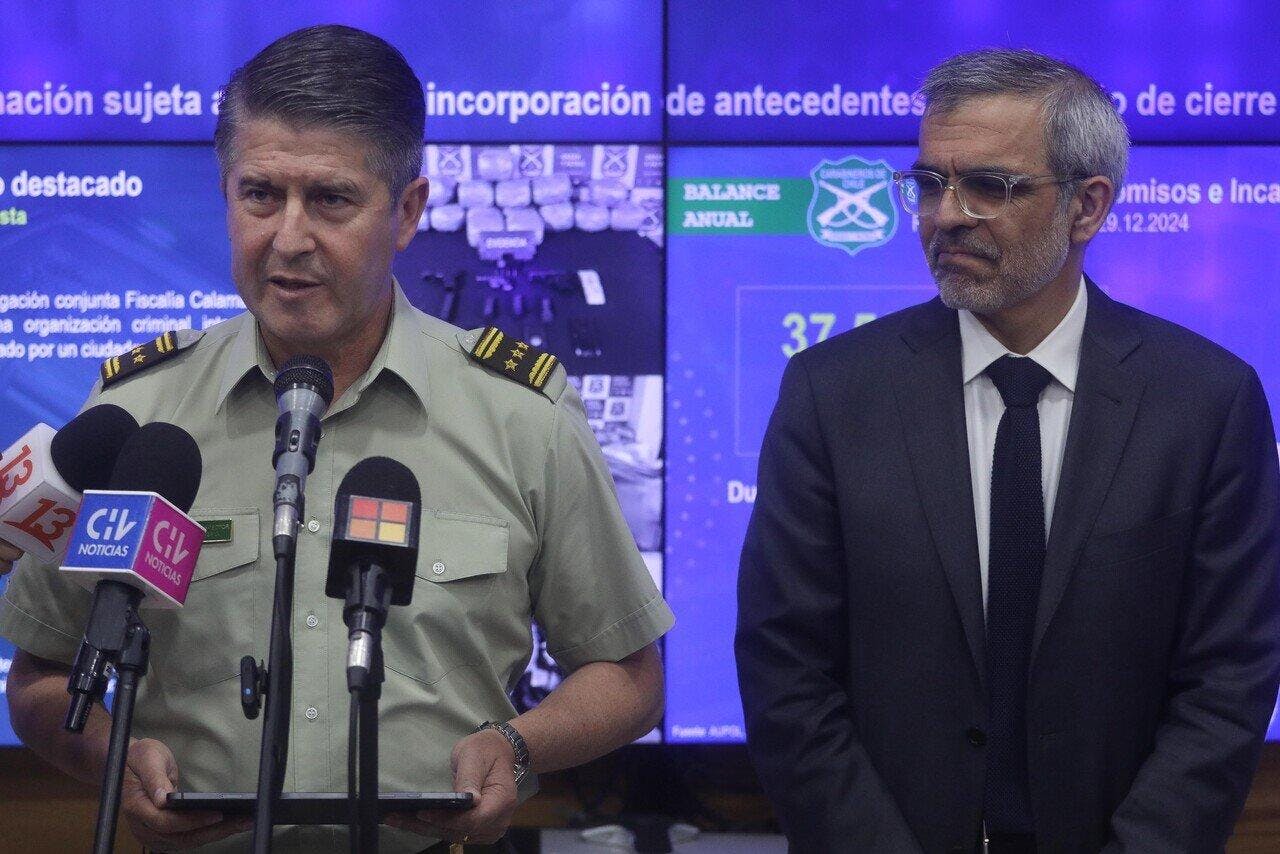 Interior dice que son “15 sectores” en la RM donde se han concentrado los homicidios entre 2022 y 2024  y que “se detuvo la tendencia al alza”
