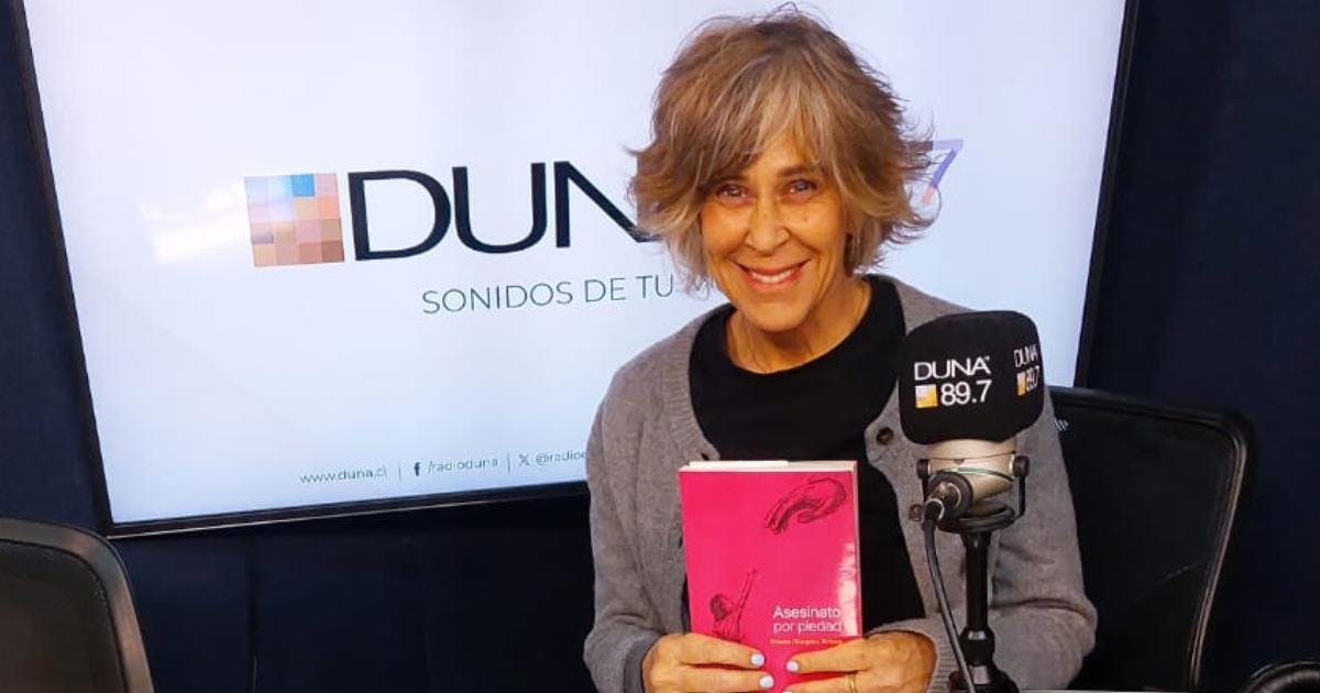 Ximena Hinzpeter sobre el libro Asesinato por piedad: “Esto partió inspirado en las terribles condiciones de vida en las que llegó mi padre"
