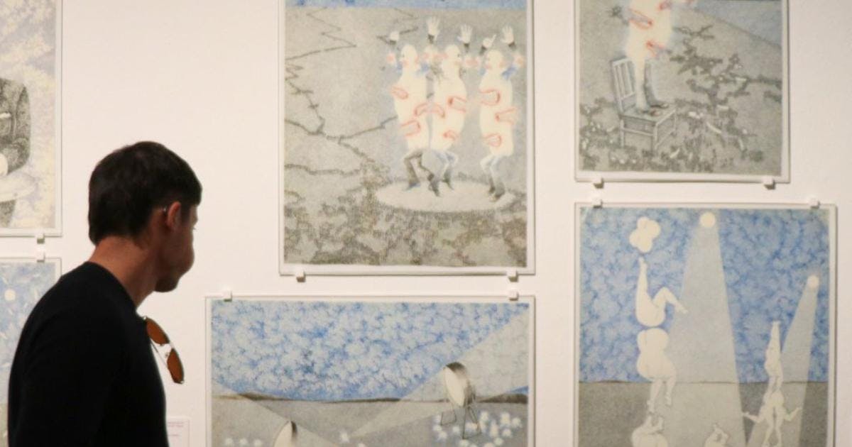César Gabler y la exposición de Marta Carrasco y Valentina Cruz