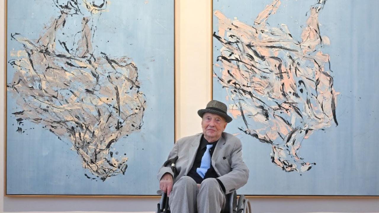 César Gabler sobre el arte contemporáneo de David Hockney y Georg Baselitz