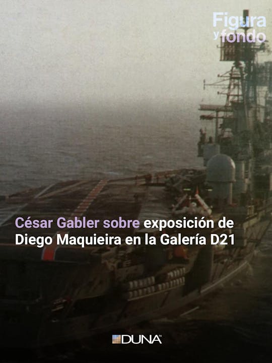 En Figura y Fondo César Gabler sobre exposición En el Tiempo a Distancia del poeta Diego Maquieira en la Galería D21