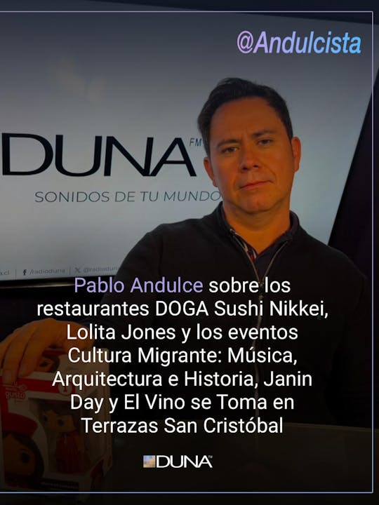 Bárbara Sepúlveda sobre DOGA Sushi Nikkei: "Tenemos 11 tipos de rolls"
