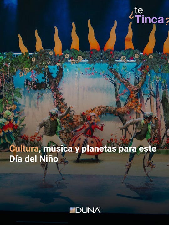 ¿Te tinca?: Cultura, música y planetas para este Día del Niño