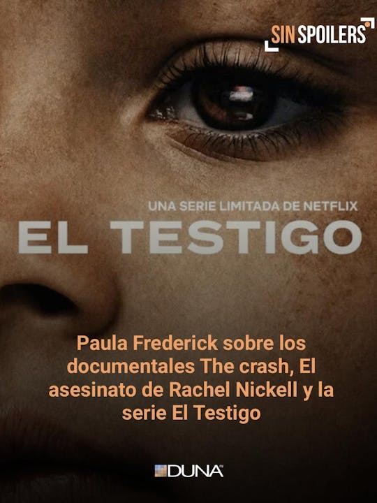 The Crash, El asesinato de Rachel Nickell y El Testigo: Documentales y serie en Netflix