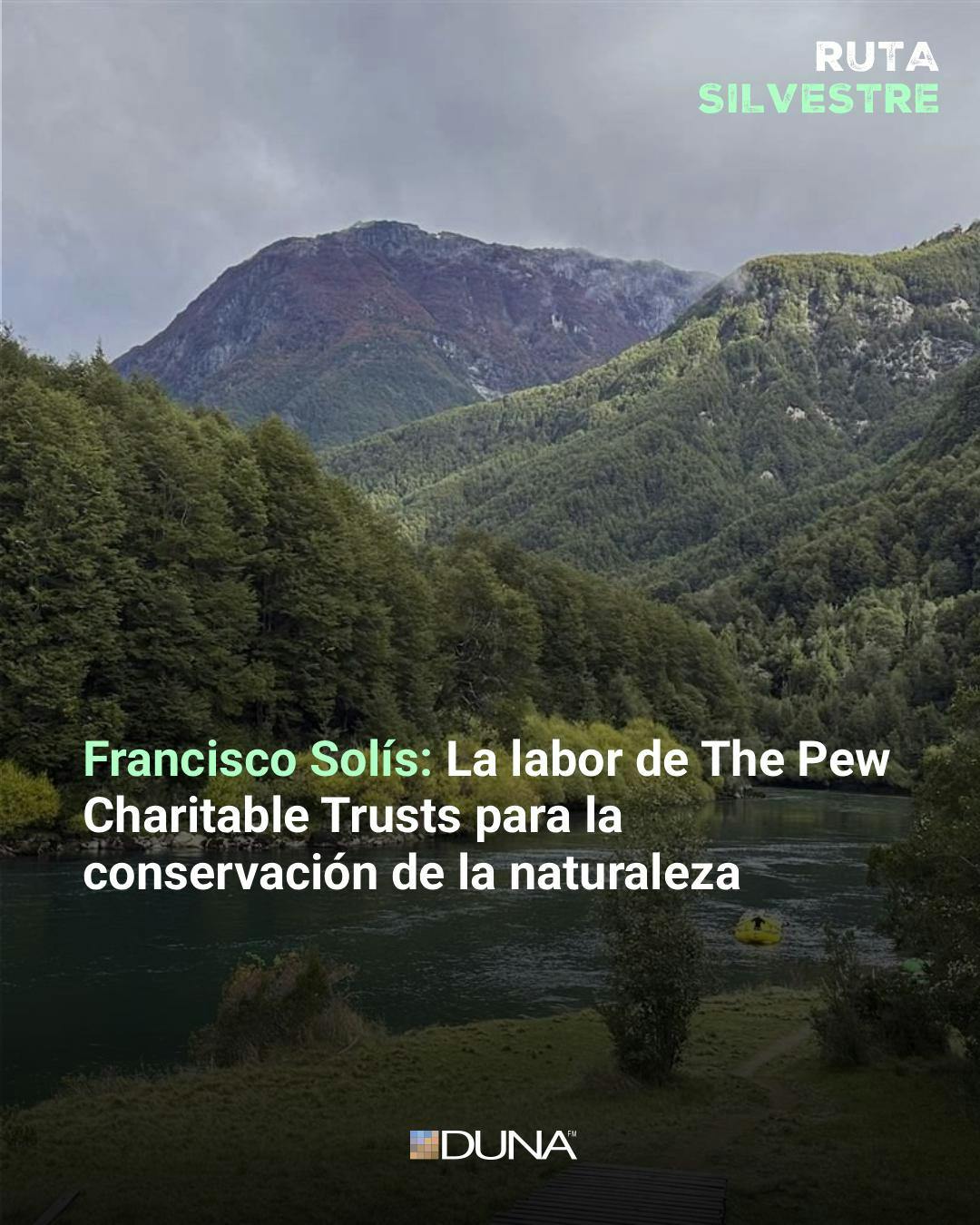 Francisco Solís: "Por cada peso que el Estado de Chile invierte en áreas protegidas, generas 6 dólares en economía"