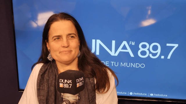 Adelaida Larraín: "La técnica del tejido necesita mucha agua para llegar a la colorimetría que ellos ocupan"