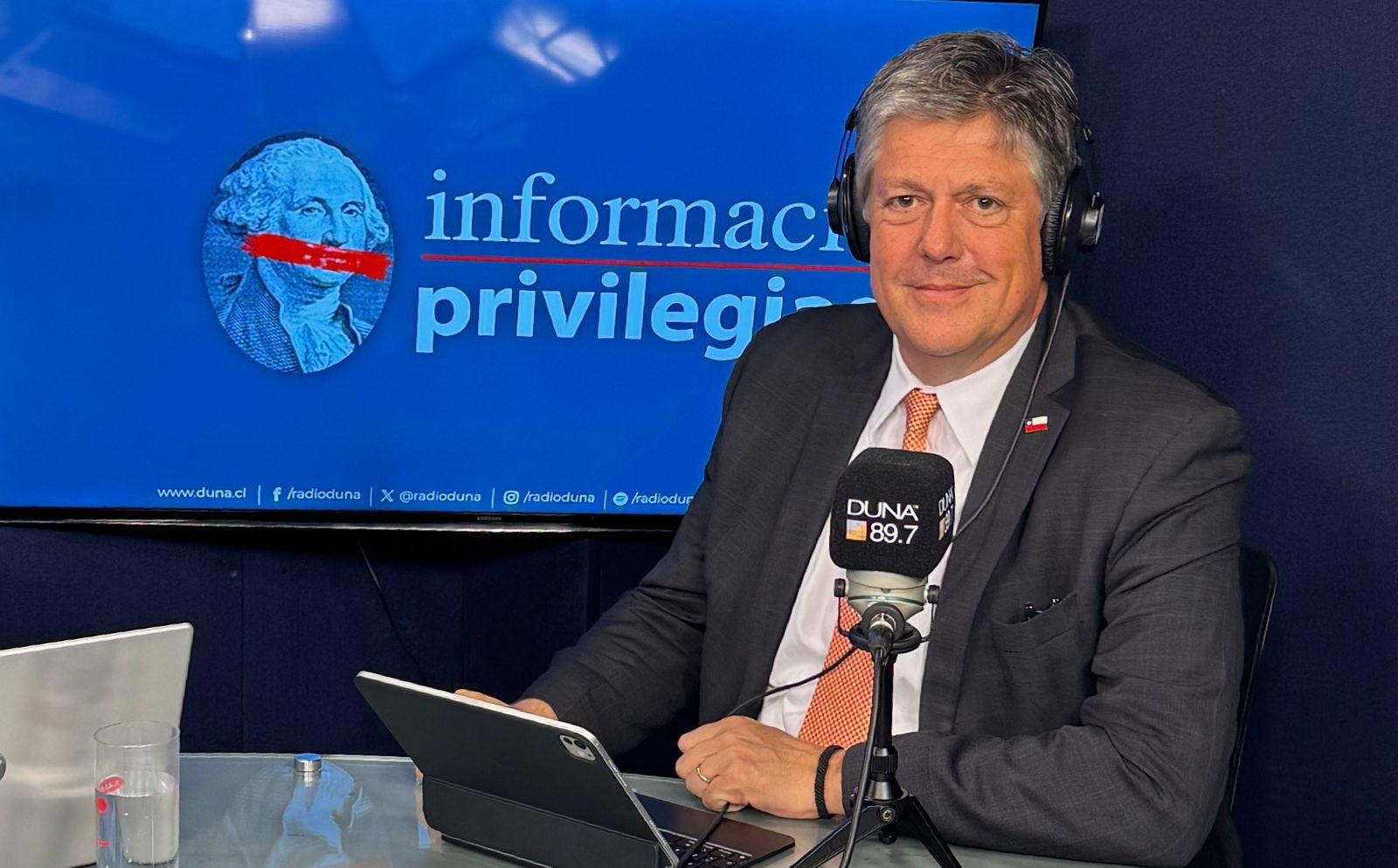 Nicolás Balmaceda, del MOP: "Queremos retomar la confianza de los inversionistas"