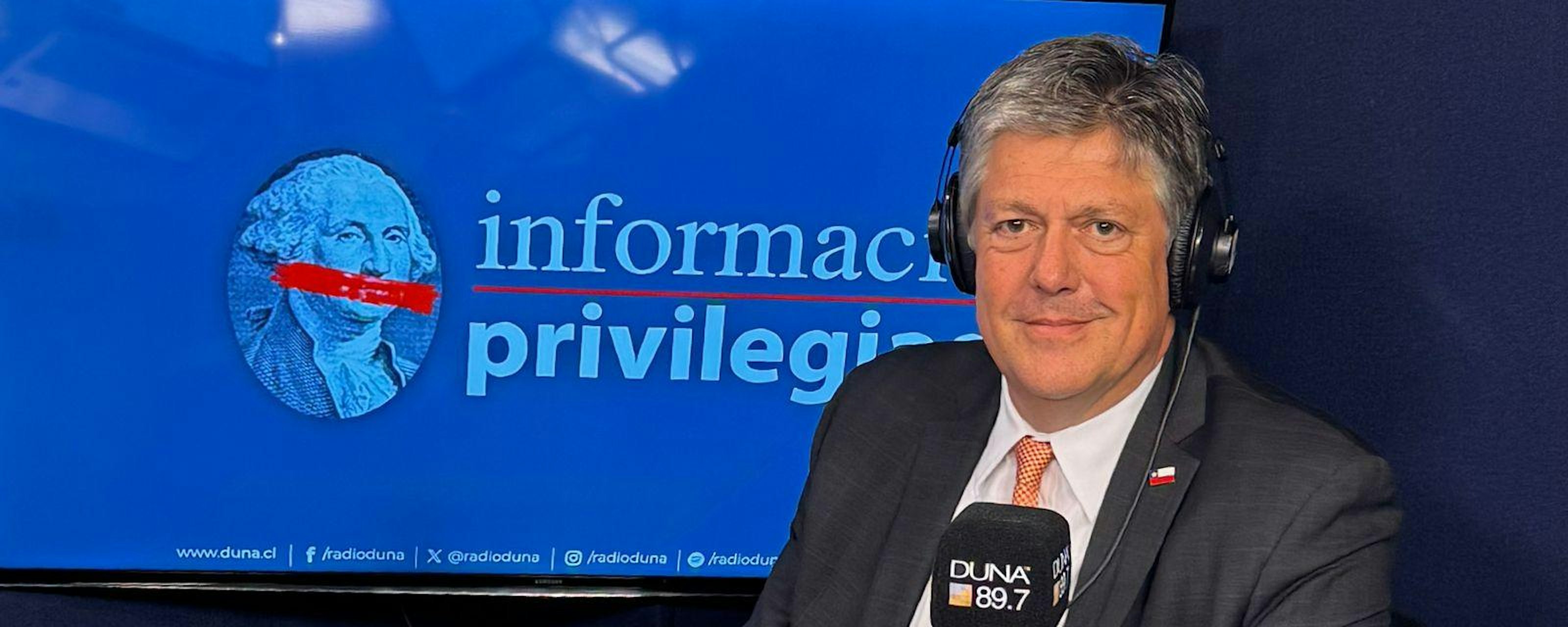 Nicolás Balmaceda, del MOP: "Queremos retomar la confianza de los inversionistas"