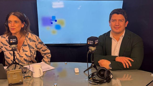 Fabián Riquelme, de Bci, presenta nuevos beneficios de los créditos hipotecarios.